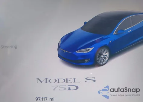 2016 Tesla Model S 60D/70D/75D/85D/90D из США, поврежденный, VIN 5YJSA1E26GF159591